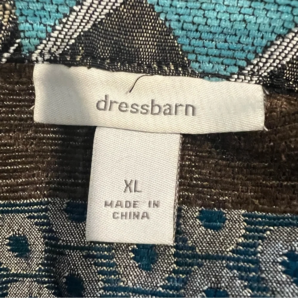 🍋 Dressbarn Zip Front Jacket / Blazer - Size XL - Picture 6 of 7